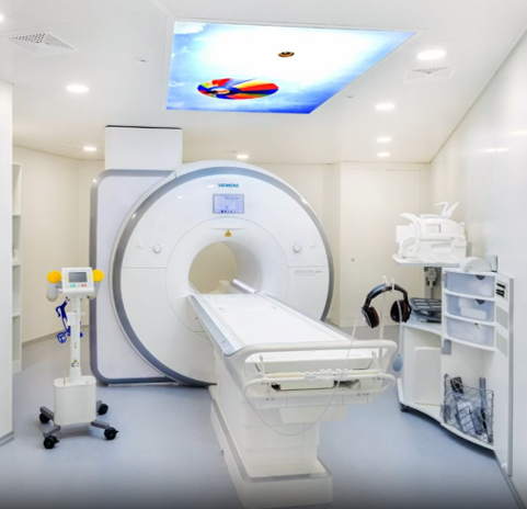 MRT-Gerät am Standort der Radiologie MED in Essen